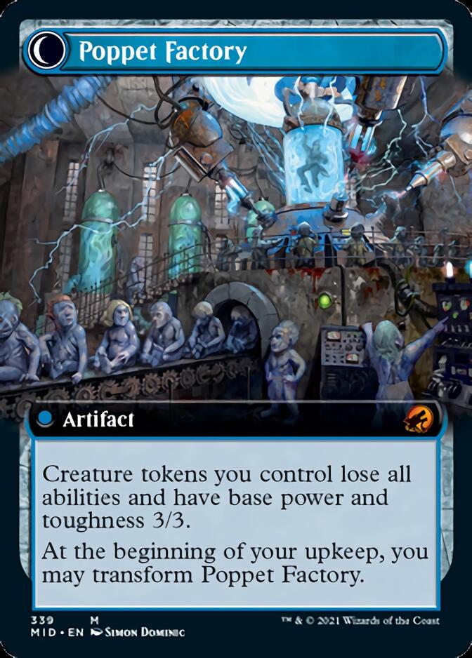 Poppet Stitcher // Poppet Factory (Extended Art) [Innistrad: Midnight Hunt] | Mega City Incorporated