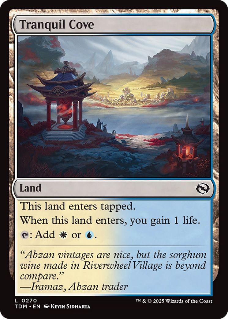 Tranquil Cove [Tarkir: Dragonstorm] | Mega City Incorporated