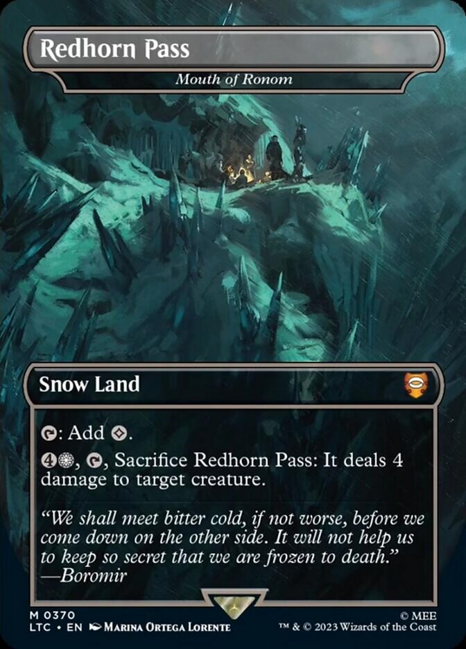 Mouth of Ronom - Redhorn Pass [The Lord of the Rings: Tales of Middle-Earth Commander] | Mega City Incorporated