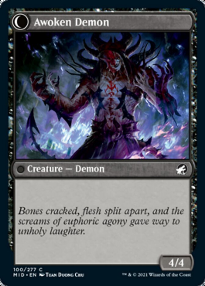Ecstatic Awakener // Awoken Demon [Innistrad: Midnight Hunt] | Mega City Incorporated