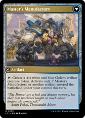 Master's Guide-Mural // Master's Manufactory [The Lost Caverns of Ixalan] | Mega City Incorporated