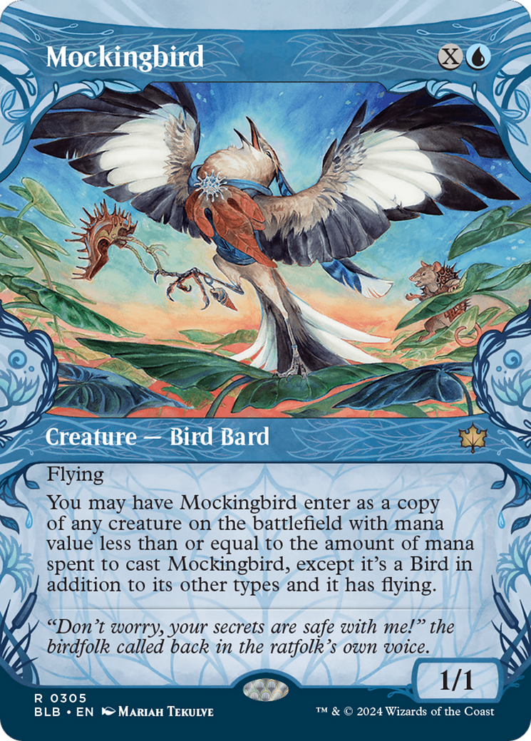 Mockingbird (Showcase) [Bloomburrow] | Mega City Incorporated