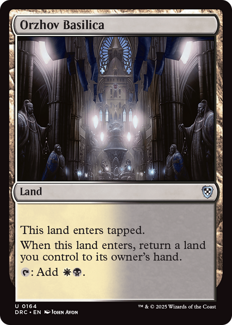 Orzhov Basilica [Aetherdrift Commander] | Mega City Incorporated