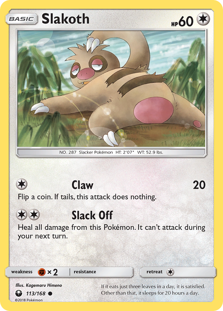 Slakoth (113/168) [Sun & Moon: Celestial Storm] | Mega City Incorporated