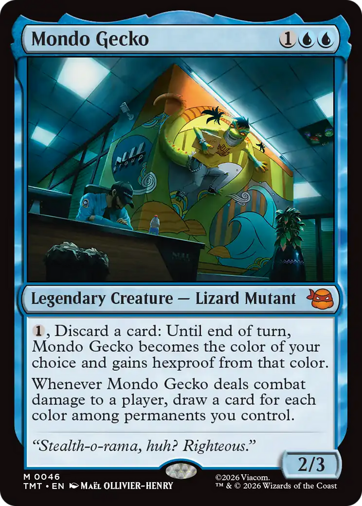 Mondo Gecko [Teenage Mutant Ninja Turtles] | Mega City Incorporated