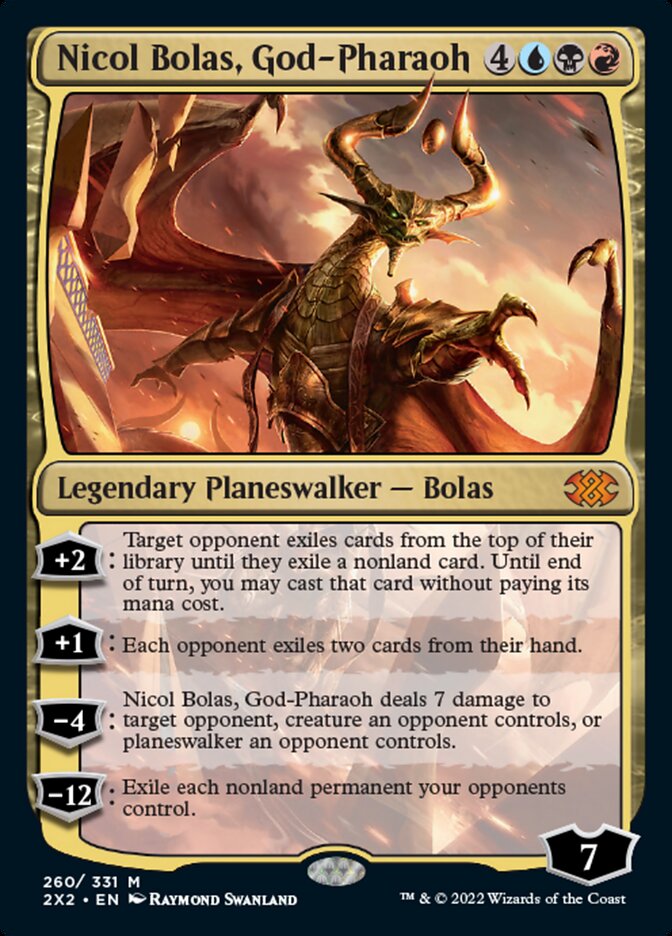 Nicol Bolas, God-Pharaoh [Double Masters 2022] | Mega City Incorporated