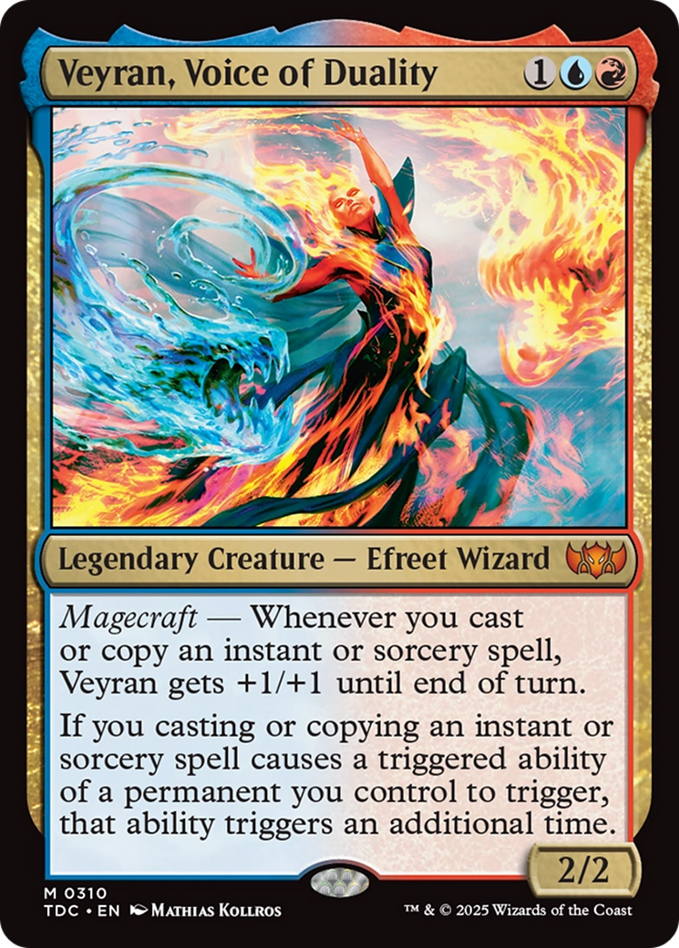 Veyran, Voice of Duality [Tarkir: Dragonstorm Commander] | Mega City Incorporated
