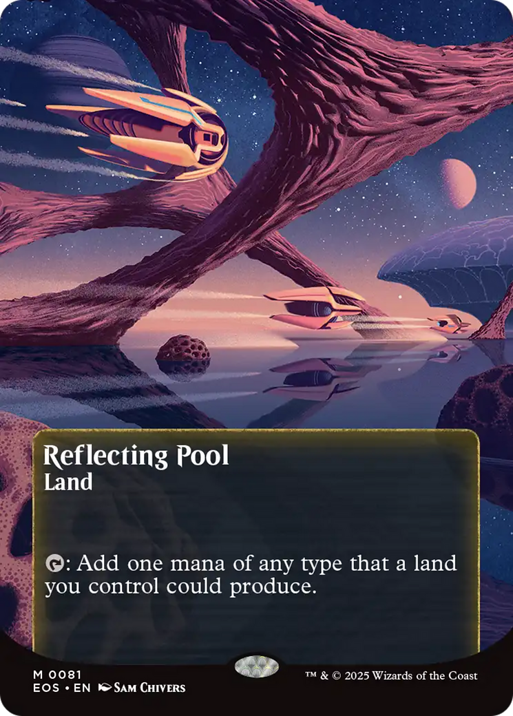 Reflecting Pool (0081) (Borderless) [Edge of Eternities: Stellar Sights] | Mega City Incorporated