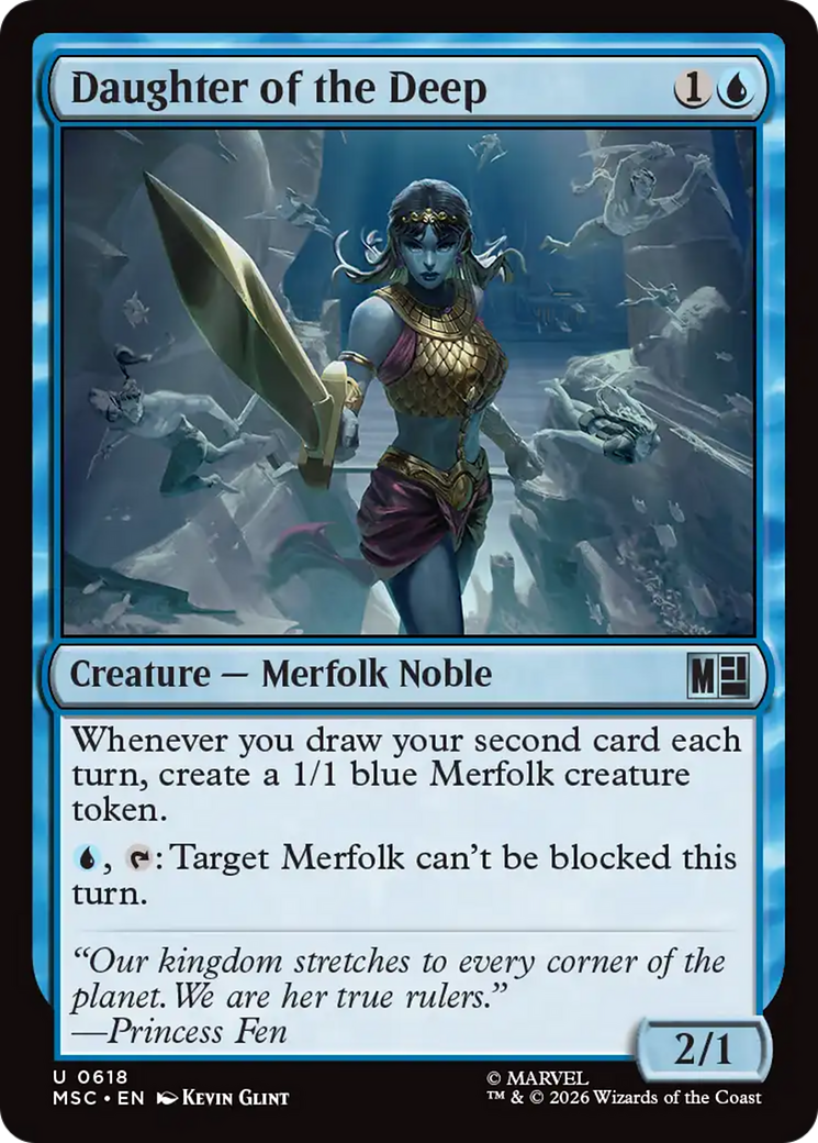 Daughter of the Deep [Marvel Super Heroes Commander] | Mega City Incorporated