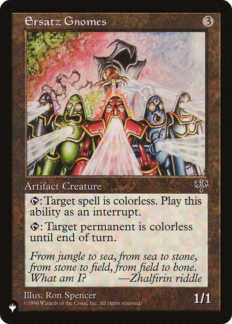 Ersatz Gnomes [The List] | Mega City Incorporated