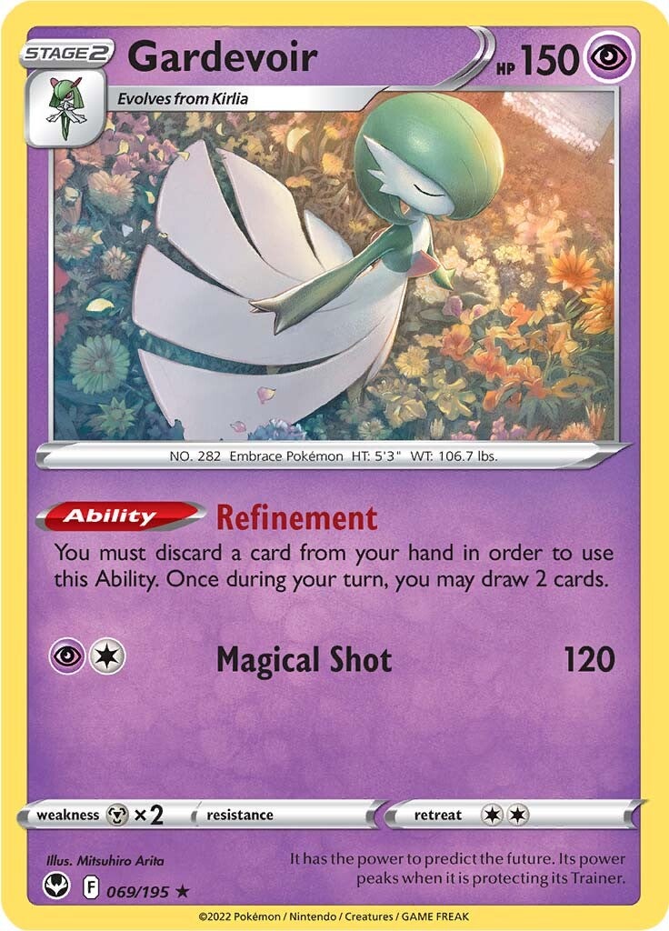 Gardevoir (069/195) [Sword & Shield: Silver Tempest] | Mega City Incorporated