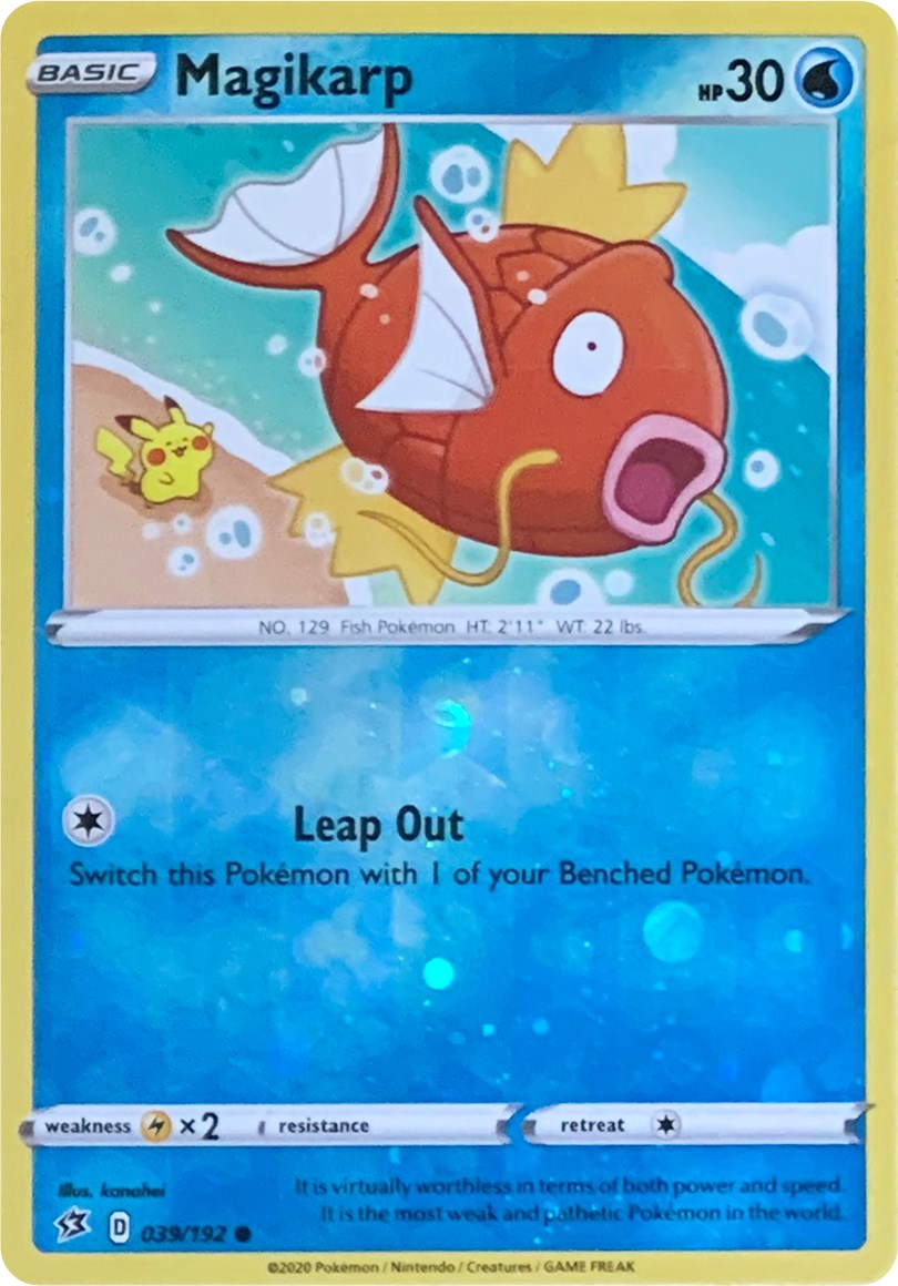 Magikarp (039/192) (Reverse Cosmos Holo) [Sword & Shield: Rebel Clash] | Mega City Incorporated