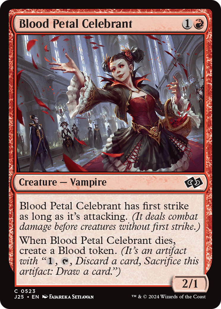 Blood Petal Celebrant [Foundations Jumpstart] | Mega City Incorporated