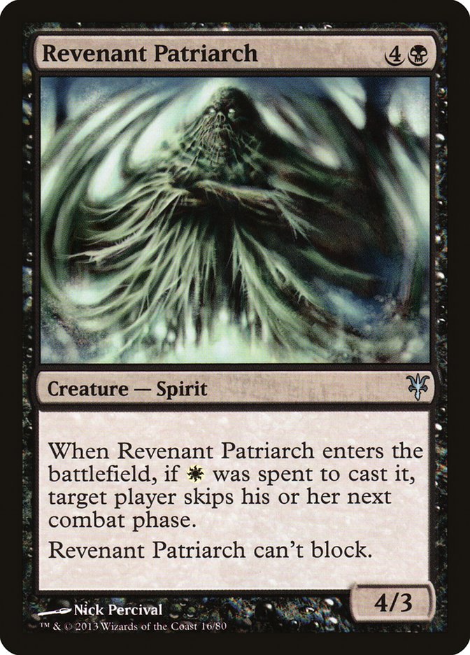 Revenant Patriarch [Duel Decks: Sorin vs. Tibalt] | Mega City Incorporated