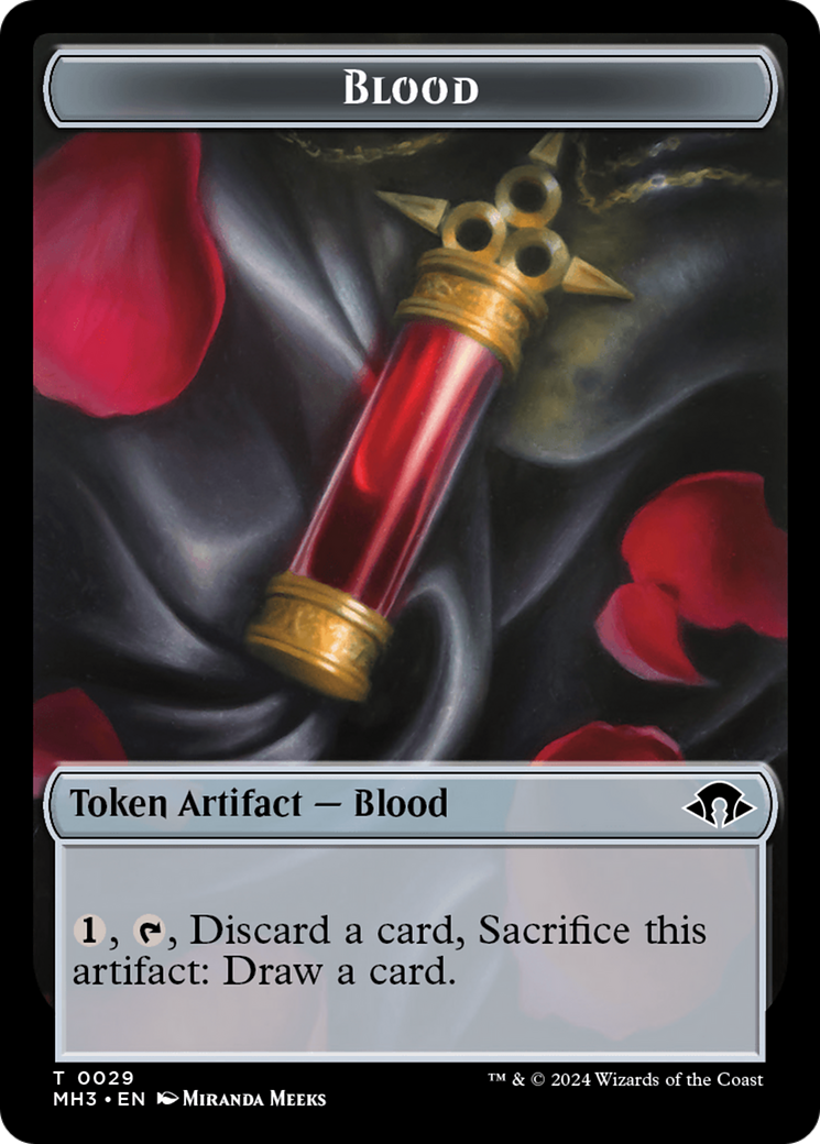 Blood Token [Modern Horizons 3 Tokens] | Mega City Incorporated