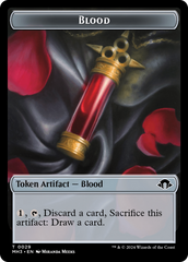 Blood // Energy Reserve Double-Sided Token [Modern Horizons 3 Tokens] | Mega City Incorporated