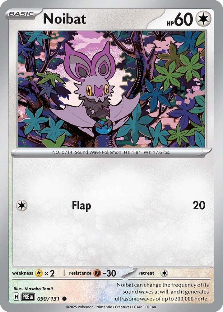 Noibat (090/131) [Scarlet & Violet: Prismatic Evolutions] | Mega City Incorporated