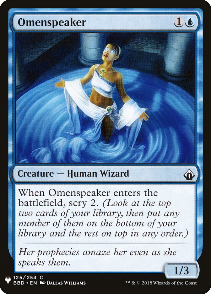 Omenspeaker [Mystery Booster] | Mega City Incorporated