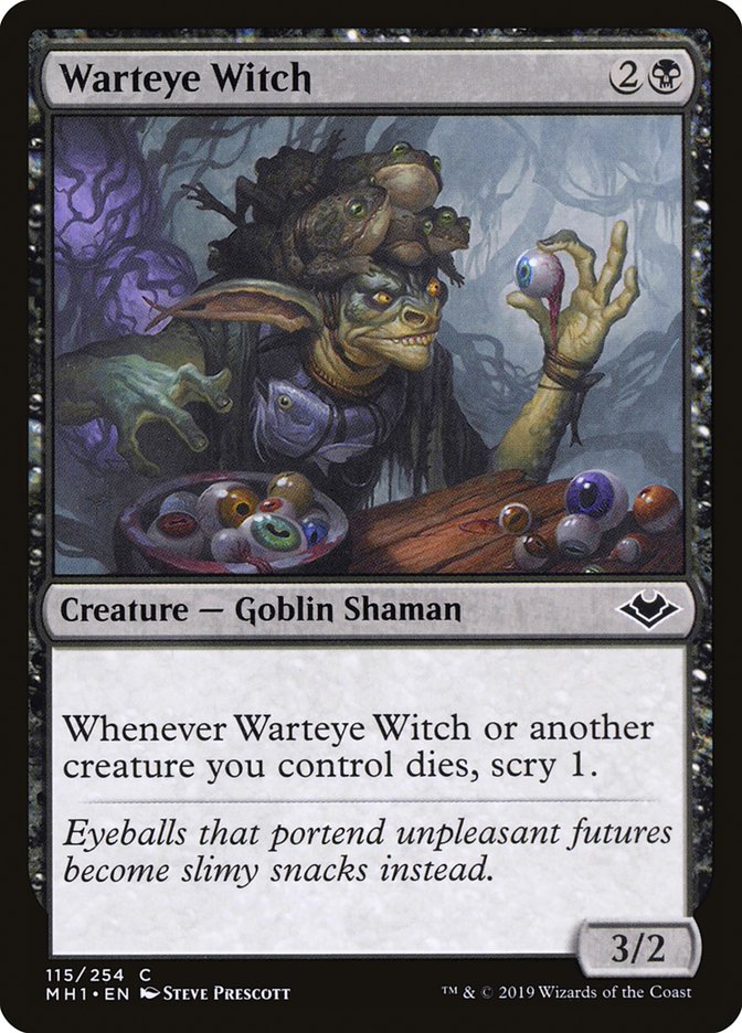 Warteye Witch [Modern Horizons] | Mega City Incorporated