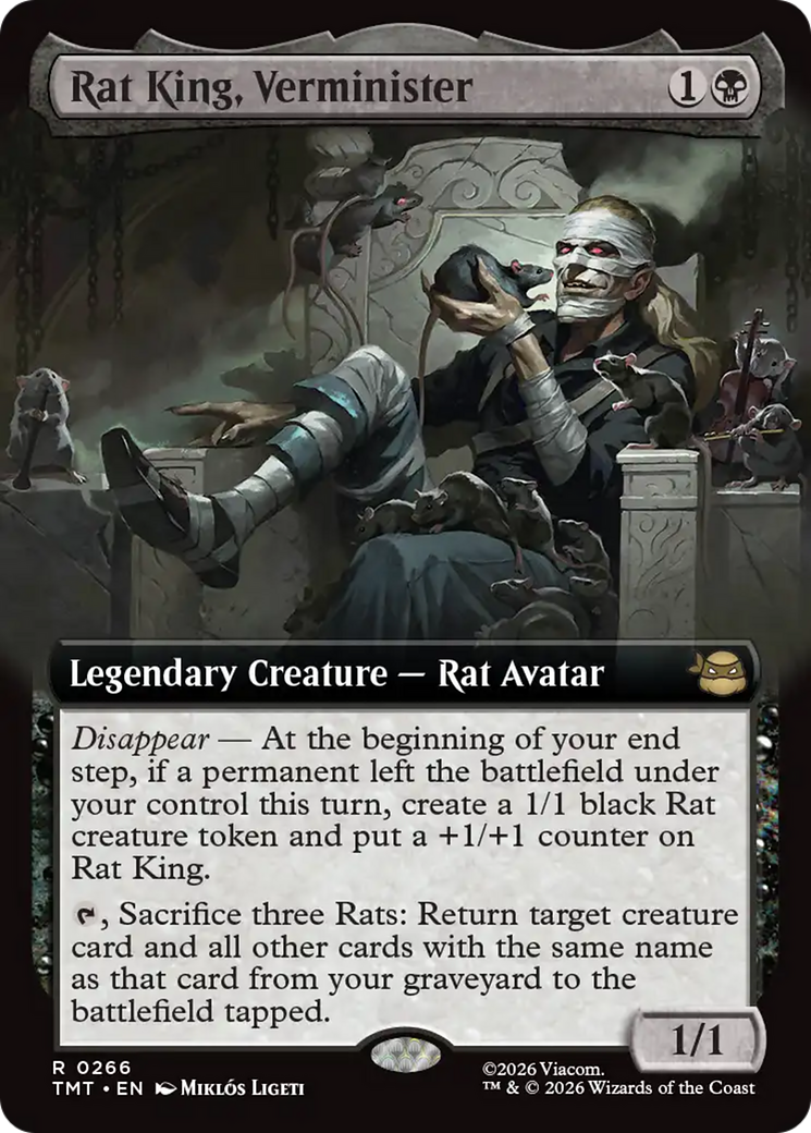 Rat King, Verminister (Extended Art) [Teenage Mutant Ninja Turtles] | Mega City Incorporated