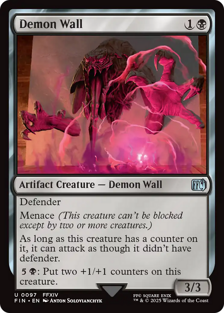 Demon Wall [FINAL FANTASY] | Mega City Incorporated