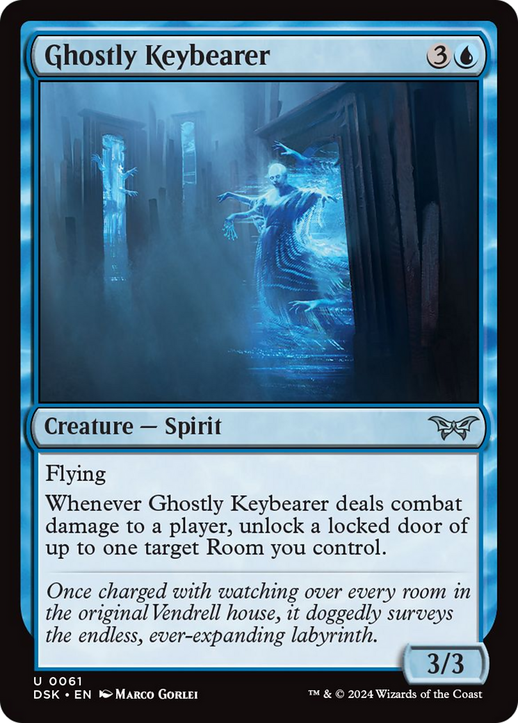 Ghostly Keybearer [Duskmourn: House of Horror] | Mega City Incorporated