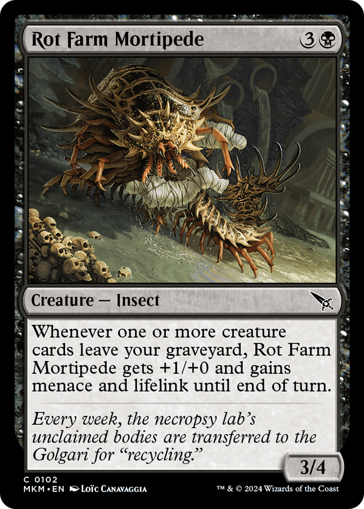 Rot Farm Mortipede [Murders at Karlov Manor] | Mega City Incorporated