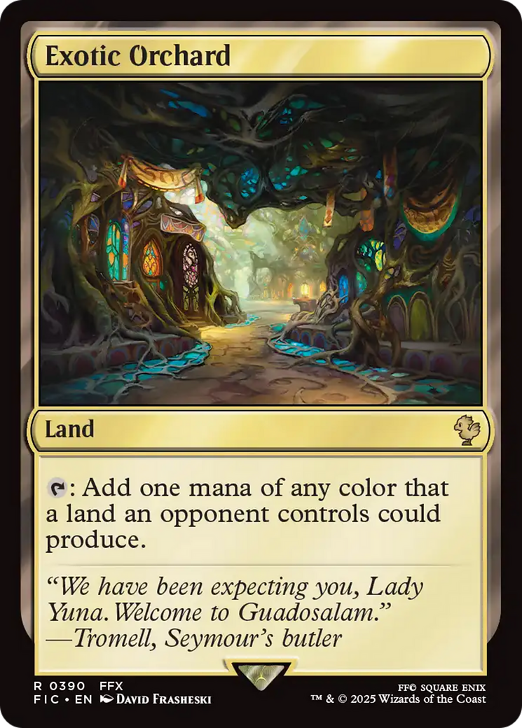 Exotic Orchard [FINAL FANTASY Commander] | Mega City Incorporated