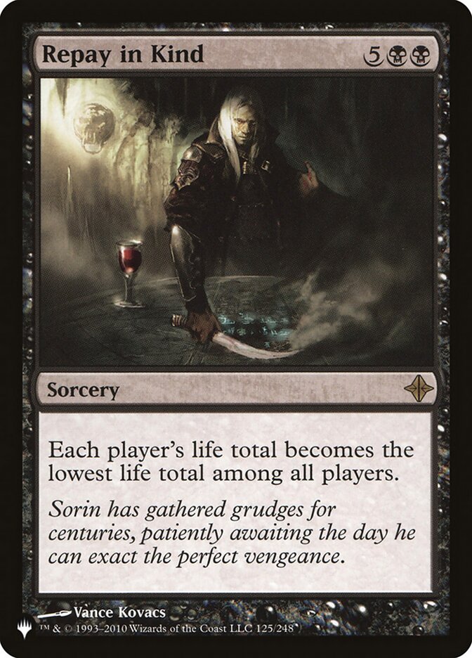 Repay in Kind [The List] | Mega City Incorporated