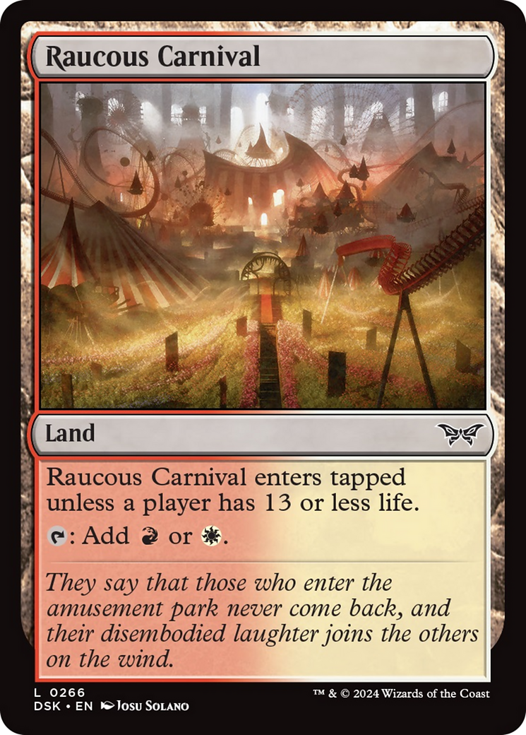 Raucous Carnival [Duskmourn: House of Horror] | Mega City Incorporated