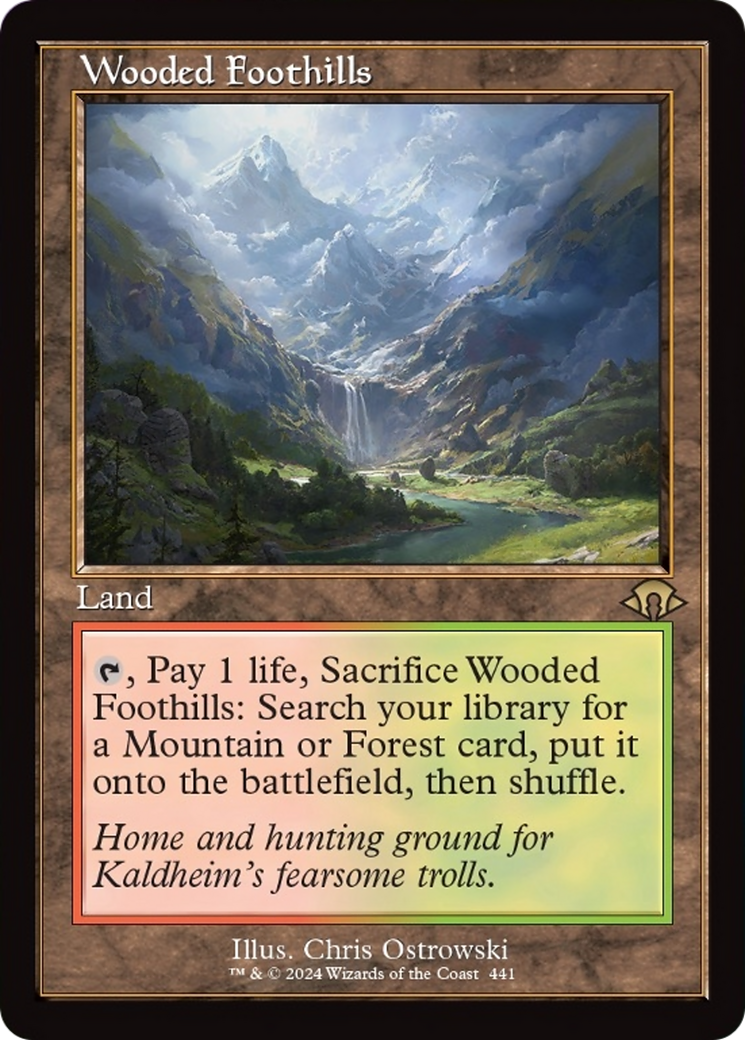 Wooded Foothills (Retro) [Modern Horizons 3] | Mega City Incorporated