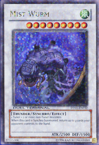 Mist Wurm [DT01-EN032] Ultra Rare | Mega City Incorporated