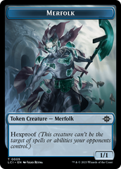 Copy // Merfolk (0005) Double-Sided Token [The Lost Caverns of Ixalan Commander Tokens] | Mega City Incorporated