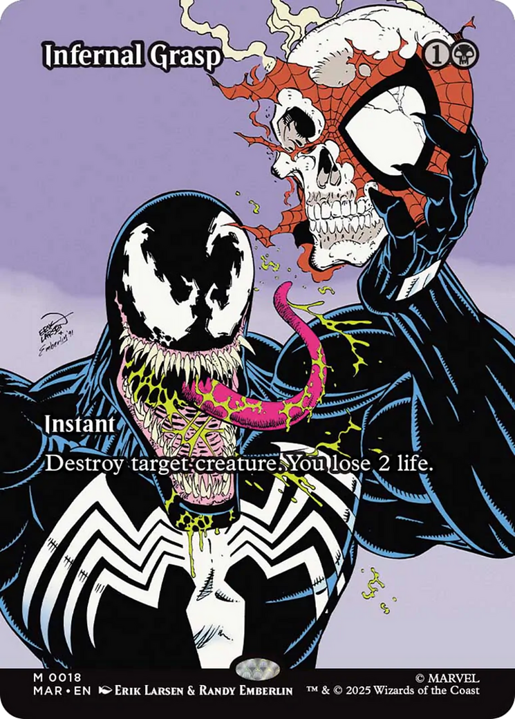 Infernal Grasp (Borderless) [Marvel Universe: Eternal-Legal] | Mega City Incorporated