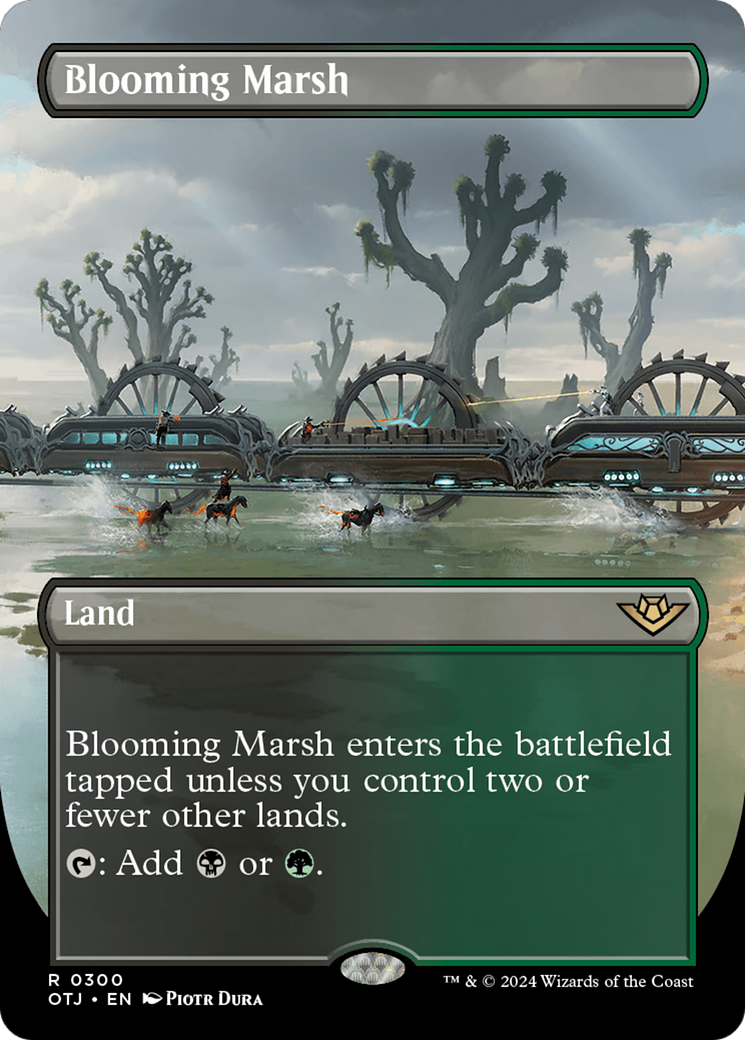 Blooming Marsh (Borderless) [Outlaws of Thunder Junction] | Mega City Incorporated