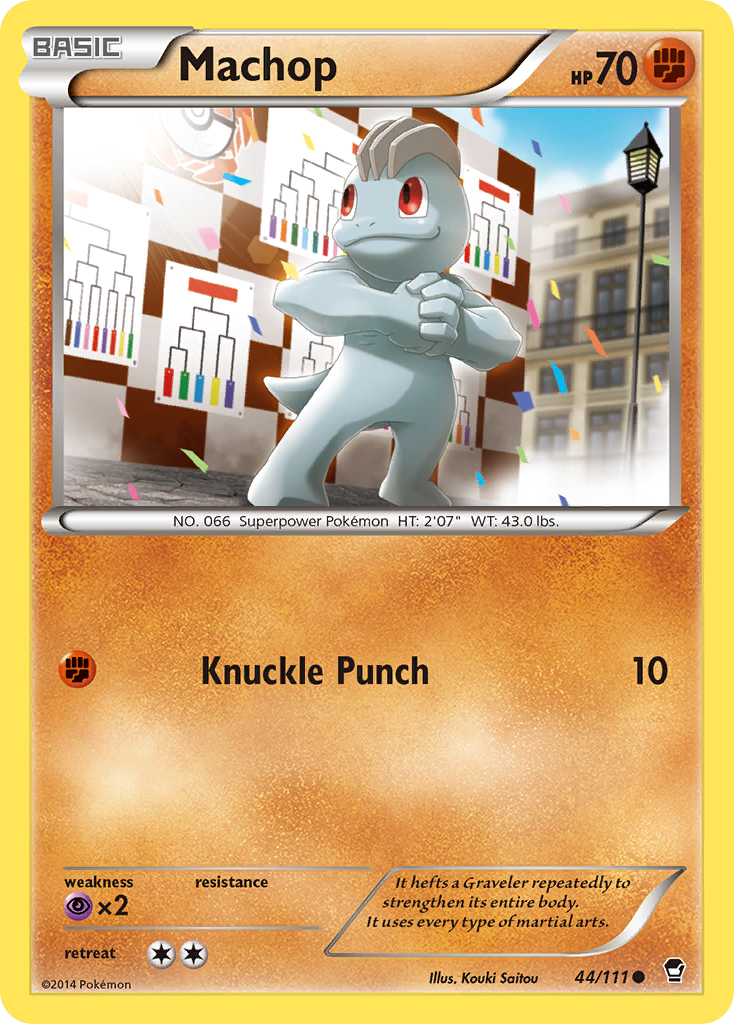 Machop (44/111) [XY: Furious Fists] | Mega City Incorporated