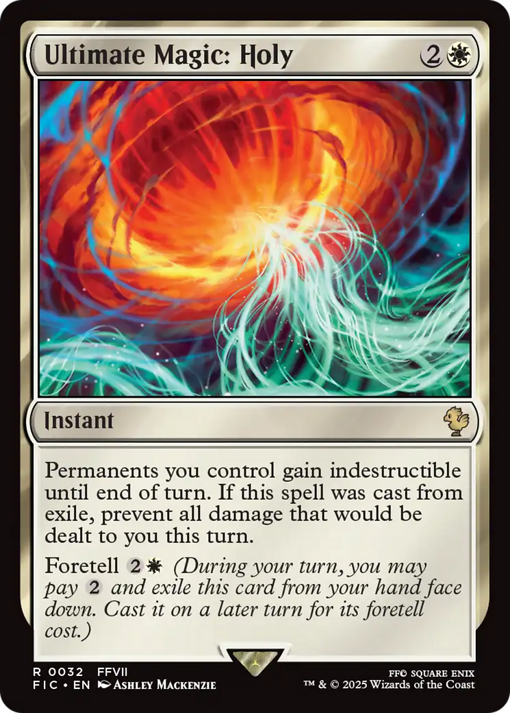 Ultimate Magic: Holy [FINAL FANTASY Commander] | Mega City Incorporated