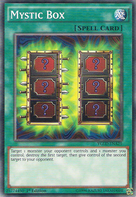 Mystic Box [YGLD-ENA25] Common | Mega City Incorporated
