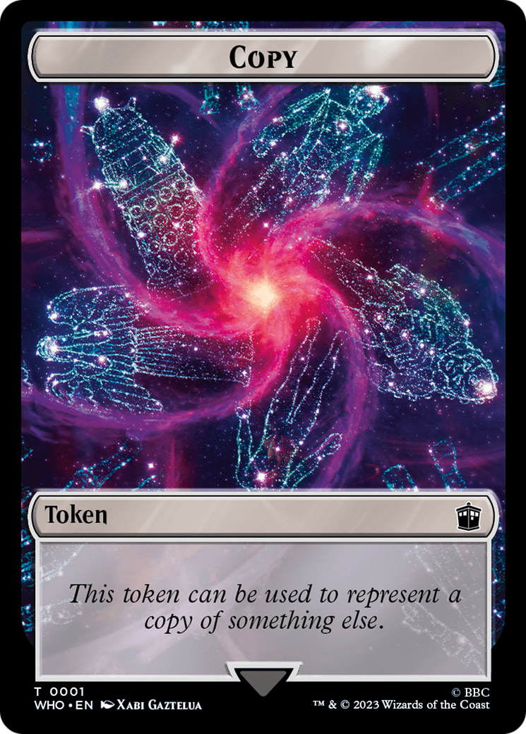 Copy // Osgood, Operation Double Double-Sided Token [Doctor Who Tokens] | Mega City Incorporated