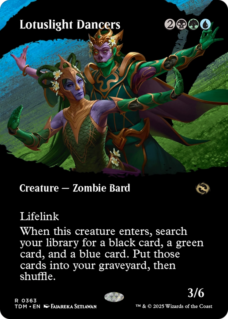 Lotuslight Dancers (Borderless) [Tarkir: Dragonstorm] | Mega City Incorporated