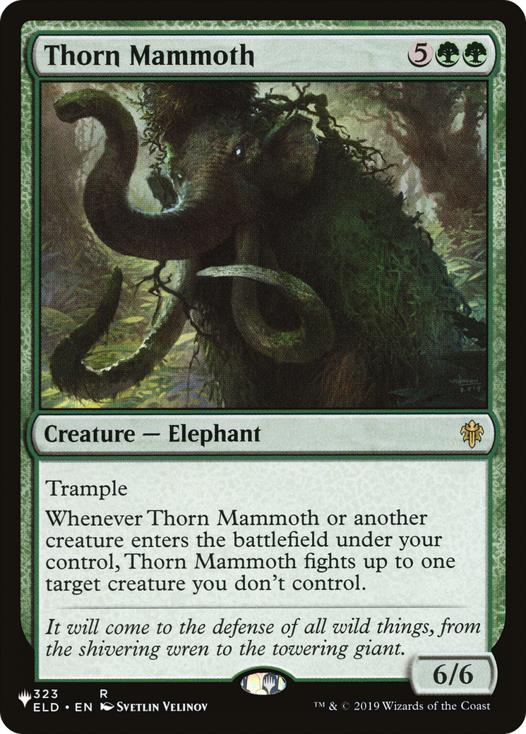 Thorn Mammoth [The List] | Mega City Incorporated