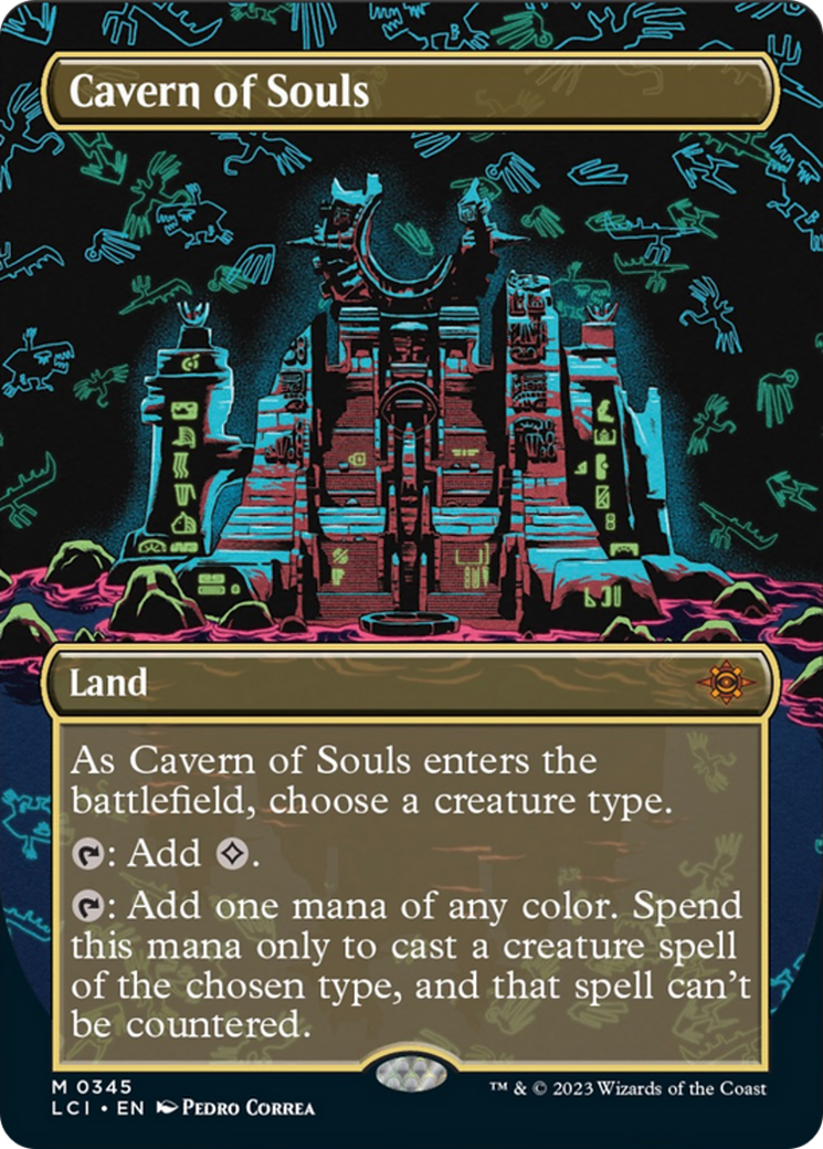 Cavern of Souls (0345) (Borderless) [The Lost Caverns of Ixalan] | Mega City Incorporated