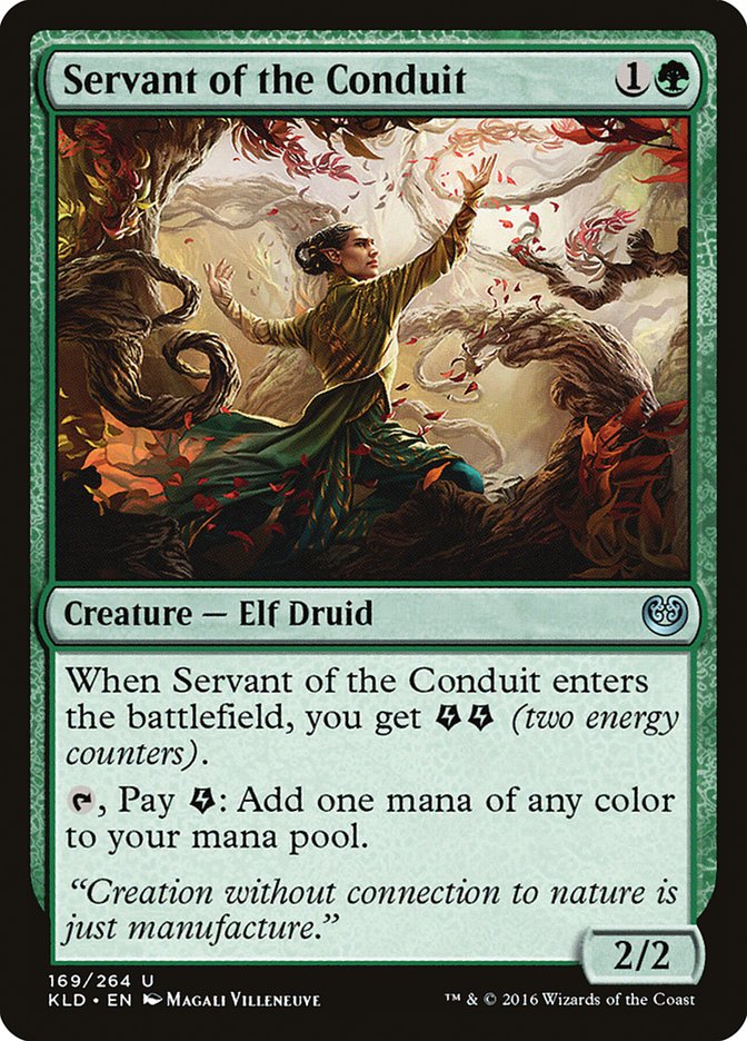Servant of the Conduit [Kaladesh] | Mega City Incorporated