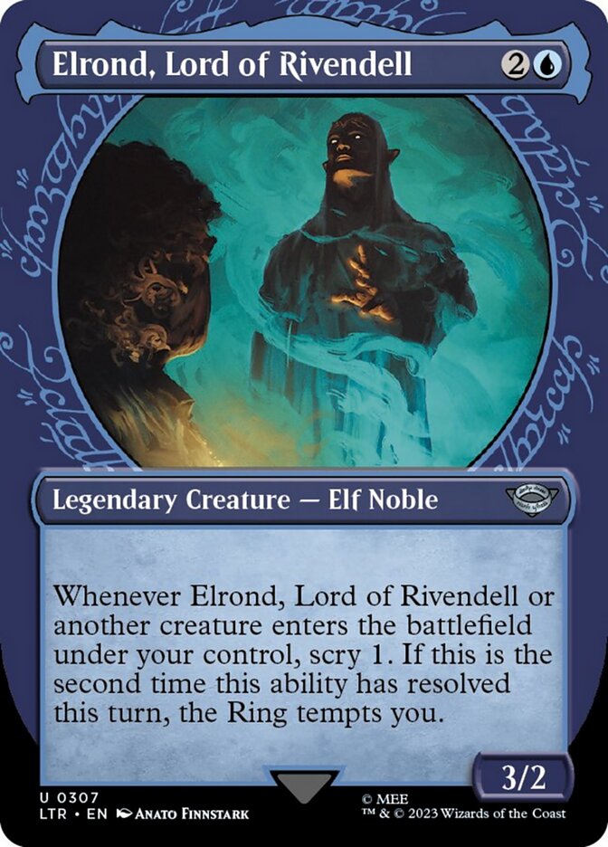 Elrond, Lord of Rivendell (Showcase Ring Frame) [The Lord of the Rings: Tales of Middle-Earth] | Mega City Incorporated