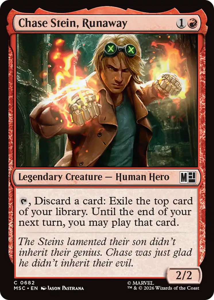 Chase Stein, Runaway [Marvel Super Heroes Commander] | Mega City Incorporated