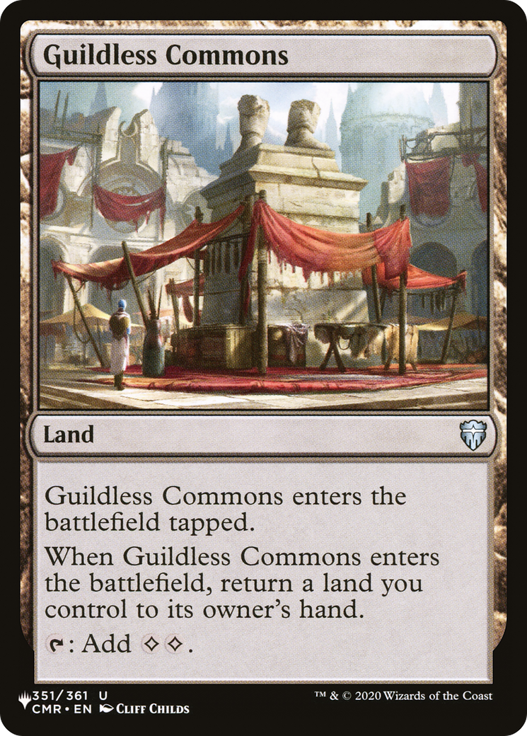 Guildless Commons [The List] | Mega City Incorporated