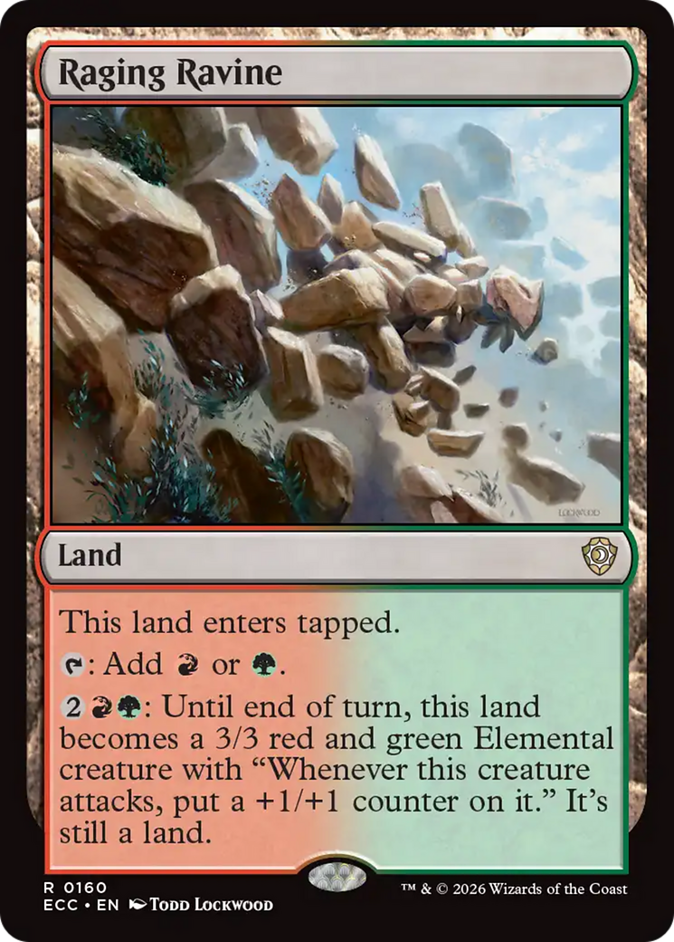 Raging Ravine [Lorwyn Eclipsed Commander] | Mega City Incorporated