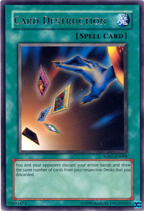 Card Destruction [RP01-EN084] Rare | Mega City Incorporated