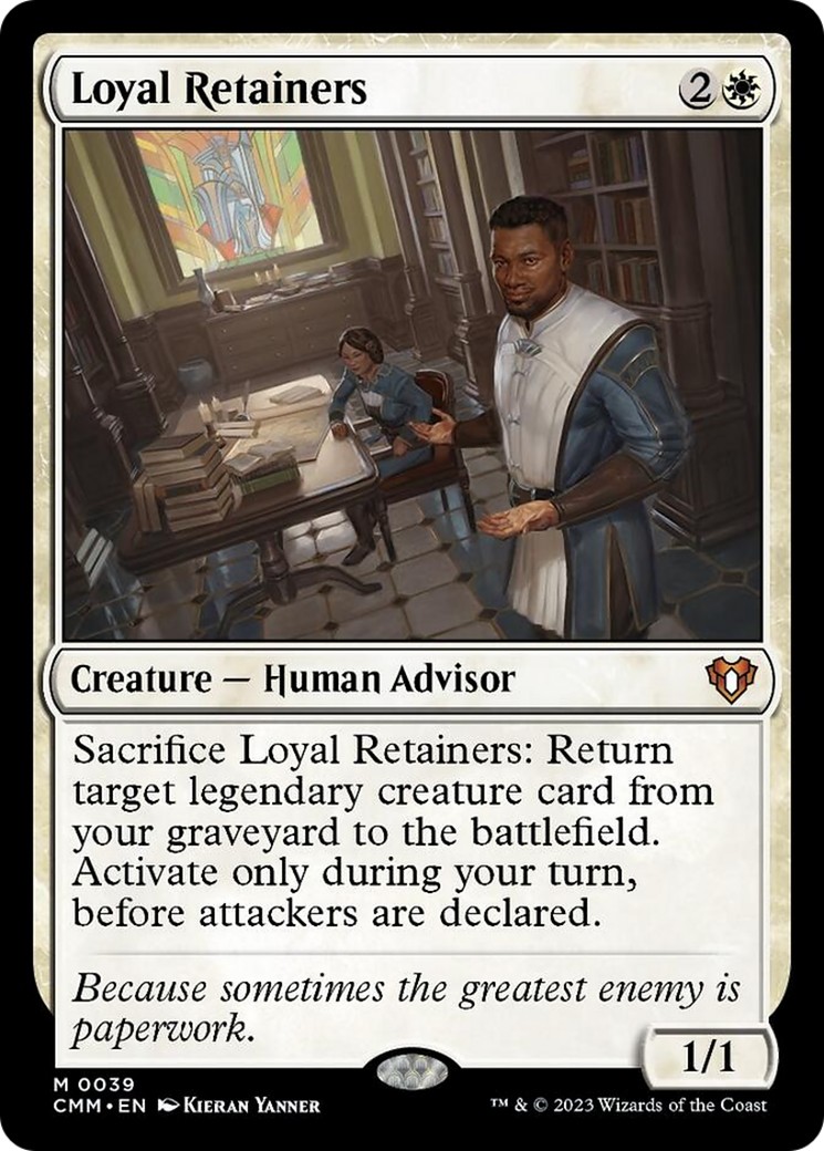Loyal Retainers [Commander Masters] | Mega City Incorporated
