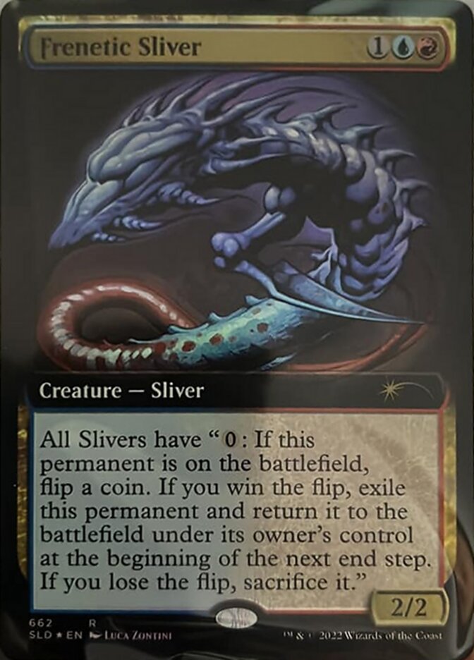 Frenetic Sliver (Extended Art) [Secret Lair Drop Promos] | Mega City Incorporated